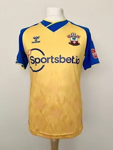 Southampton FC 2021-2022 away Redmond match worn vs Levante Hummel England shirt - Picture 1 of 9