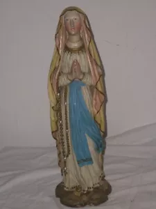 MADONNA - MutterGottes - holzgeschnitzt, gefasst, uralt - TOP Zustand für Alter - Bild 1 von 4