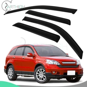 Tape-On Side Window Visor Rain Guards For 02-09 Chevy Trailblazer/GMC Envoy - Picture 1 of 10