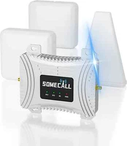 Cell Phone Signal Booster for All Carriers on Band 5/12/13/17/2/25, FCC Approve - Picture 1 of 9
