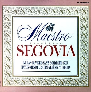Andrés Segovia - Maestro Segovia US LP 1980 (VG+/VG+) ' - Foto 1 di 1