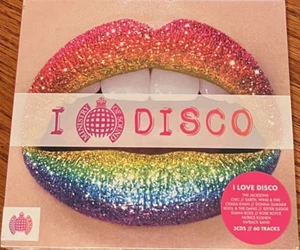 VARIOUS ARTISTS "I LOVE DISCO" BRAND NEW ORIGINAL 2017 UK 3CD ALBUM IMPORT - Foto 1 di 2