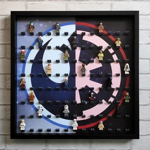 Large Lego Display Case Frame For Minifigures (52x52cm) Holds Over 100 Figures! - Picture 1 of 22