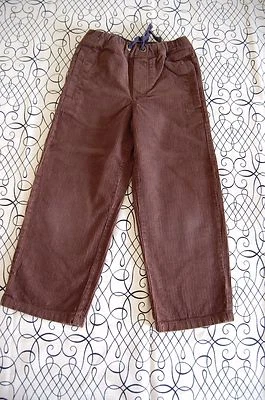 Pantalones Mini Boden Marrón Cordón Baggies Talla 5 Y Foto 1 de 4