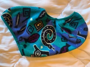 Vtg Patagonia Fleece Balaclava Ski Mask Purple USA made Kids Small - Picture 1 of 4