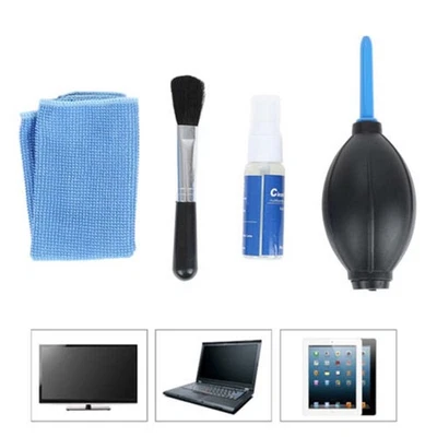 4 in1 Screen Cleaning Kit For TV LED PC Monitor Laptop Tablet iPad Cleaner D - Image 1 of 4