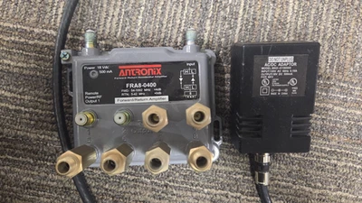 ANTRONIX FRA8-0400 Amplifier TV Coaxial Splitter AMP 8-out HD - Image 1 of 2