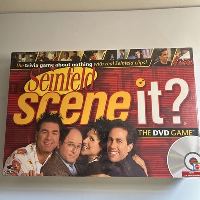 Mattel Seinfeld Scene It? Interactive Trivia DVD Board Game (NEW & Sealed) - Image 1 of 3