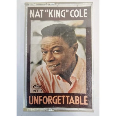Nat King Cole Unforgettable Cassette Tape Capitol Records 1984 - Image 1 of 4