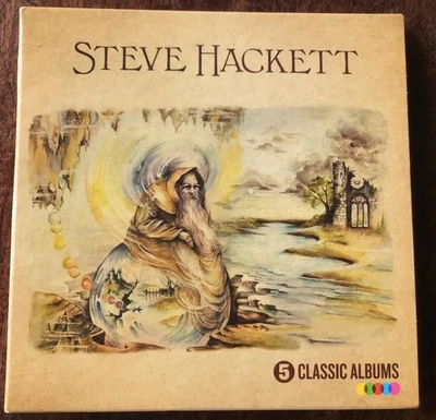 STEVE HACKETT Five Classic Albums CD set replica card sleeves in slipcase - Image 1 of 3