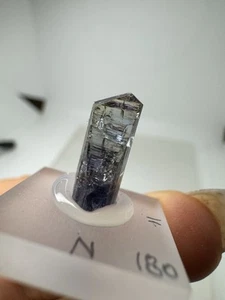 TANSANIT Kristall (1.4gr) Roh Natural Tanzanite Crystal rough - Picture 1 of 7