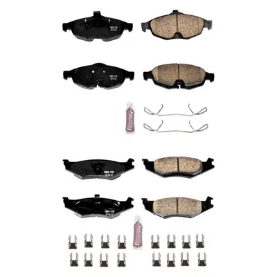 For Dodge Stratus 01-06 Brake Pad Set Z23 Evolution Sport Performance Foto 1 de 4