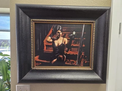 Saba With Mirror By Fabian Perez - Image 1 of 4