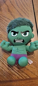 TY Beanie Baby Avengers 6 Zoll HULK Marvel Plüschtier lizenziertes Spielzeug authentisch - Bild 1 von 2