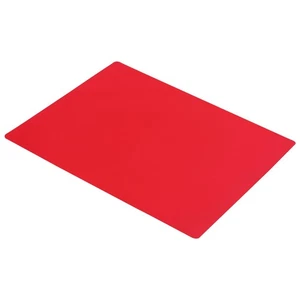 20"x16" Silicone Tappeto,Resina Fusione Artigianato Pad Antiscivolo,Rosso - Imagen 1 de 6
