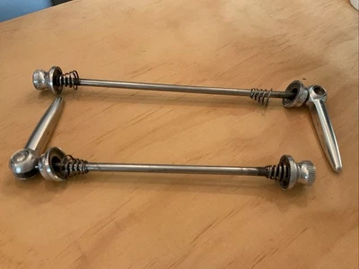 Juego de pinchos de liberación rápida Zipp Tangente acero inoxidable, 100MM/130MM Foto 1 de 4