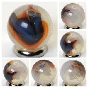 16mm Vitro Agate OPAL Patch Marble Beautiful Red Blue 9.8 - Imagen 1 de 8