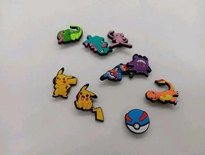 Pokémon Jibbitz Croc Charms Lot Of 9 - Picture 1 of 4