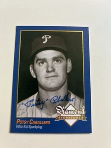 Putsy Caballero Signed 2009 Diamond Signatures Card - Picture 1 of 1