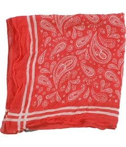 American Eagle Womens Paisley Print Handkerchief, Orange, One Size - Picture 1 of 1