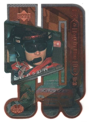 2000 Upper Deck VC DALE EARNHARDT JR.  A Day In The Life die-cut foil card #JR2 - Image 1 of 2
