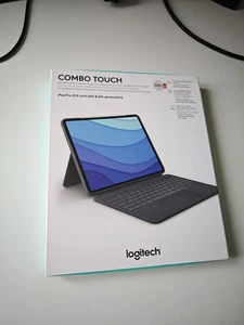 Logitech Combo Touch - iPad Pro 12.9 (3-6th Generation) Case QWERTZ (GER) - Picture 1 of 13