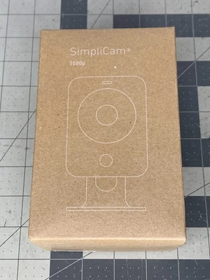 SimpliSafe SimpliCam SSCM2 Indoor Security 1080p HD Video Camera - Black - Image 1 of 4