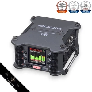 Zoom F6 Field Recorder Multitrack 6-Channel Mixer 32bit Advanced Limiter F 6 JP - Picture 1 of 11