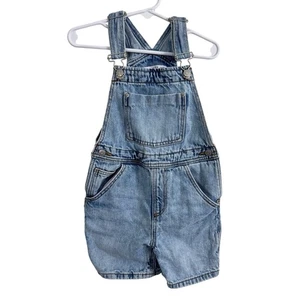 Mono corto vaquero lavado claro azul Zara talla 2-3 años  - Imagen 1 de 7