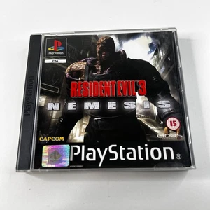 Resident Evil 3: Nemesis - PlayStation 1 (PS1, 1999 PAL) Completo con Manual En muy buena condición - Imagen 1 de 5