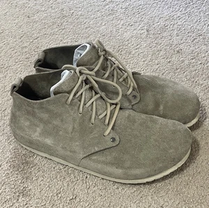 BIRKENSTOCK Dundee Wildleder Taupe Komfort Schnürung Stiefeletten Herren 42 US 9 9,5 - Bild 1 von 24