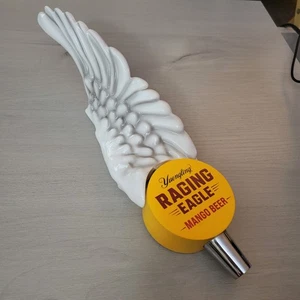 Raro Yuengling Raging Eagle MANGO Cerveza Grifo Manija ALA Mancave Bar Decoración - Imagen 1 de 9