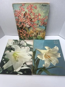 ๐ฐ1950s Ideals Magazine Lot X3 Easter Themes Floral Church Christ 1 Day Ship!๐ - Picture 1 of 7