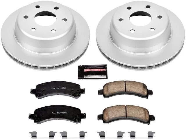 Kit de pastillas de freno trasero y rotor para Cadillac Escalade 2004 2005 GM254XQ 2003-2006 Foto 1 de 1