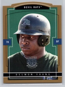 2004 SKYBOX LE #156 DELMON YOUNG GOLD PROOF TAMPA BAY DEVIL RAYS /150 - Picture 1 of 2