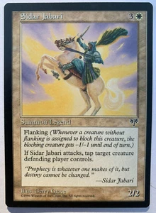 SIDAR JABARI - MAGIC THE GATHERING - MIRAGE - RARE - Picture 1 of 2
