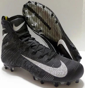 NIB Mens Nike Vapor Untouchable 3 Elite Size 10 Football Cleats Black AH7408-010 - Picture 1 of 12