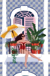Catching the Sun by Maja Tomljanovic Giclee Print on Paper or Canvas Ships Free - Picture 1 of 3