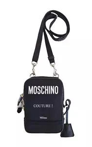 MOSCHINO Sac À Bandoulière En Nylon Pour Homme Avec Logo Z2A7425 Noir - Bild 1 von 5