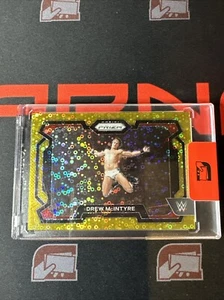 2024 WWE Panini Prizm Drew McIntyre #98 Gold Prizm Variation /10 Undercard RARE - Picture 1 of 2