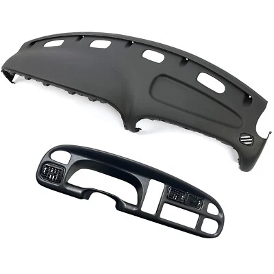 Dash Instrument Panel Replacement Vents For Dodge Ram 98-01 1500 98-02 2500 3500 - Imagem 1 de 4