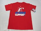 New Los Angeles Clippers Youth Sizes L-XL Majestic Red Shirt $18