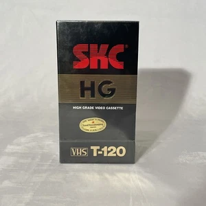 Cassette de video SKC Sunkyong 2 VHS, 1 alto grado 1 grado estándar HG/SG VHS T-120 - Imagen 1 de 9