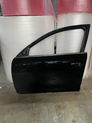 Audi C6 A6 S6 2005-2011 conductor delantero izquierdo carcasa negra OEM Foto 1 de 4