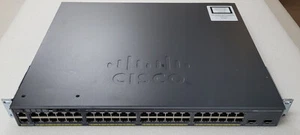 Conmutador PoE de 48 puertos Cisco Catalyst WS-C2960X-48FPD-L 2960-X Series + C2960X-STACK - Imagen 1 de 4