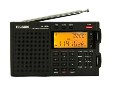 TECSUN PL-330 PLL DSP SSB Multi Band Radio  **ENGLISH VERSION / Firmware 3307** - Image 1 of 4