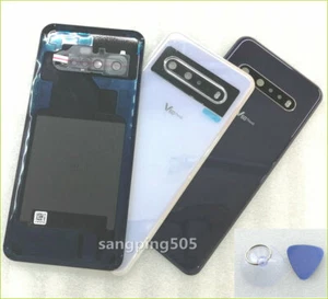 OEM Battery Back Cover Glass+Camera Lens For LG V60 ThinQ - Picture 1 of 3