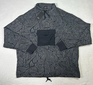 Oakley Sweatshirt Mens Medium Black Military Track Camo Spellout RARE NWT * - Picture 1 of 8