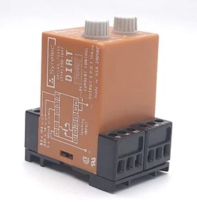 Relé de control de corriente Crouzet DIR.T-110A, entrada máxima de 110 VAC, salida SPDT 10A - Imagen 1 de 3