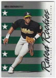1998 DONRUSS MIGUEL TEJADA RATED ROOKIES #11 OF 30 OAKLAND A'S - Picture 1 of 2